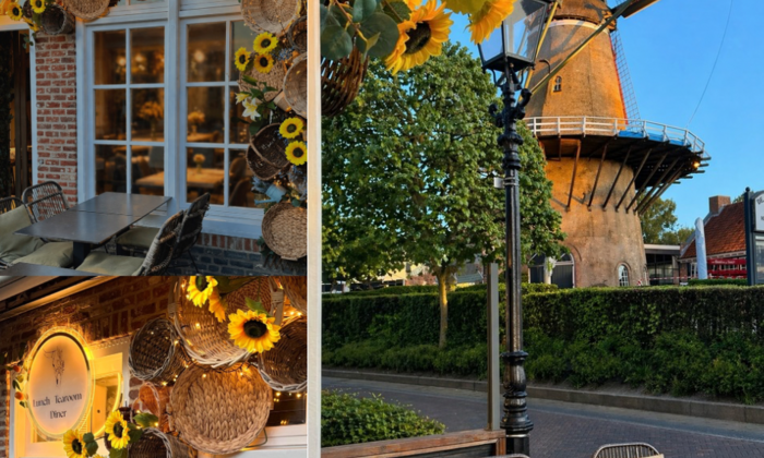 Restaurant La Traviata van Sluis - Ontsnap aan de drukte van de grote stad en zie hoe de wereld voorbijgaat vanaf ons gezellige terras met uitzicht op de molen.  